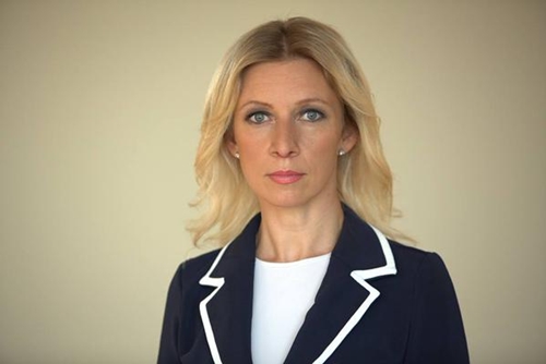 Bà Maria Zakharova, phát ngôn viên mới của Bộ Ngoại giao Nga.